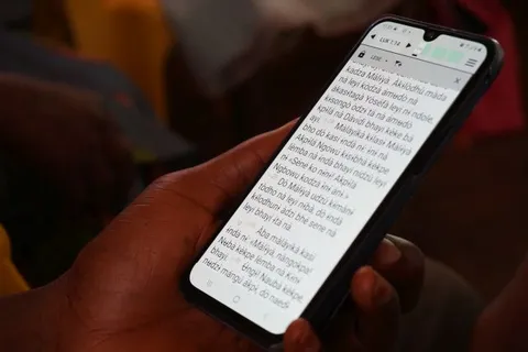 la traduction Lese sur smartphone